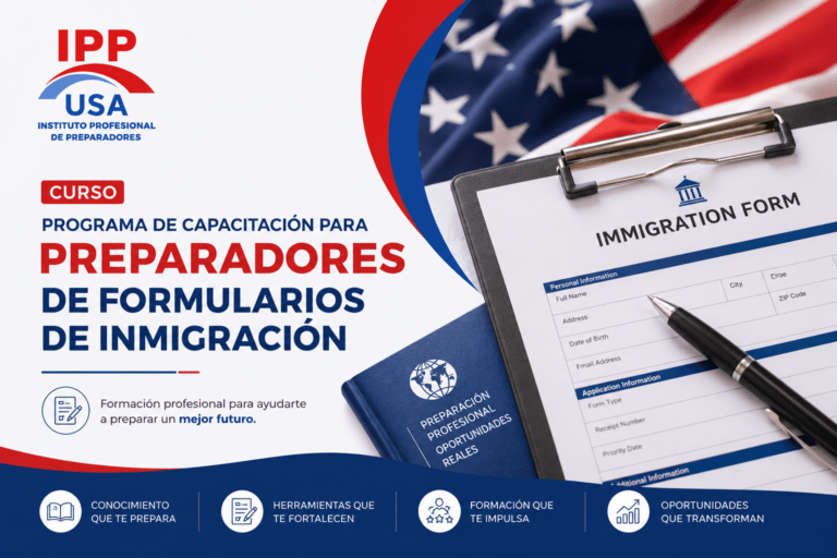 Programa de Capacitación para Preparadores de Formularios de Inmigración